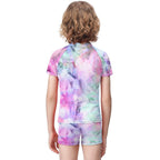 NenntBriy - Boy's Swimsuit Watercolour  - Customized with photo&text