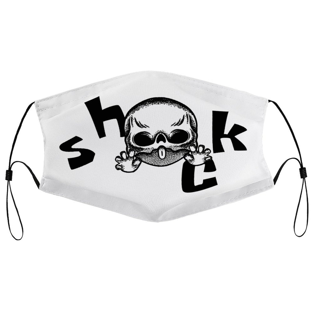 NenntBriy - Dust Mask with Filters Octopus Shock Me - Customized with photo&text