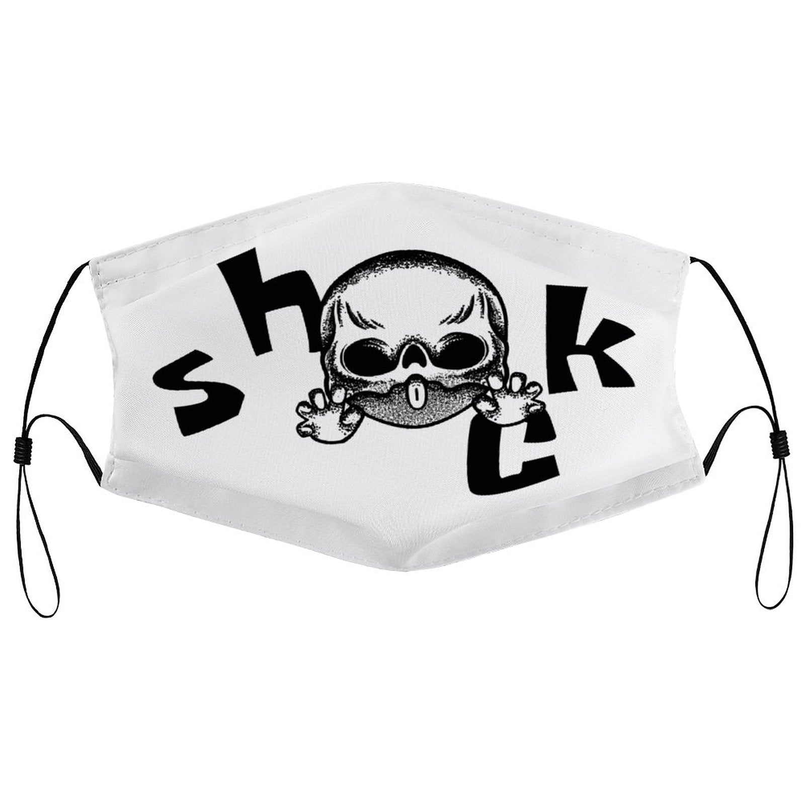 NenntBriy - Dust Mask with Filters Octopus Shock Me - Customized with photo&text