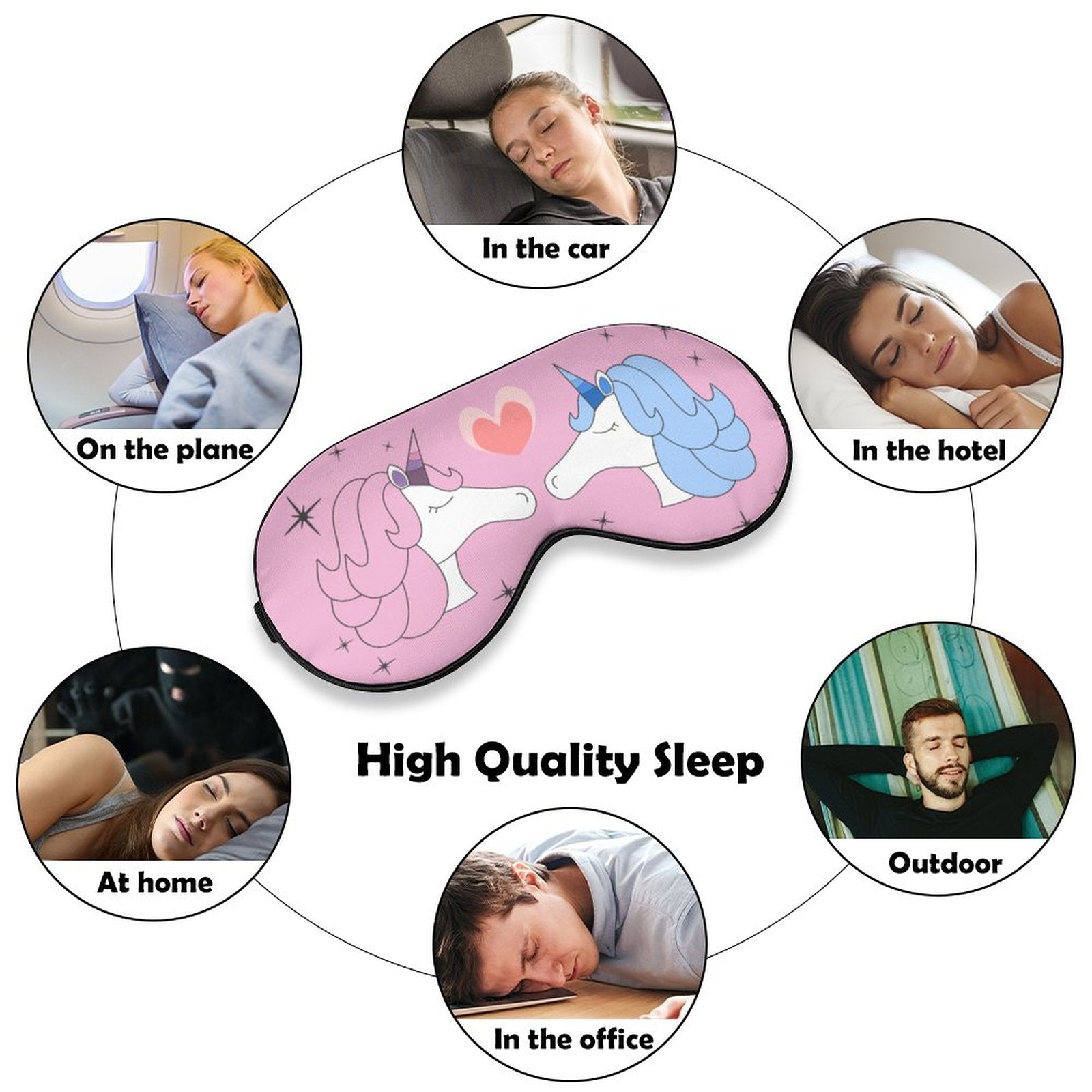 NenntBriy - Patch Unicorn, Kiss, Love - Customized with photo&text