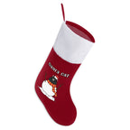 NenntBriy - Christmas Stocking Christmas Snowman Black Cat - Customized with photo&text