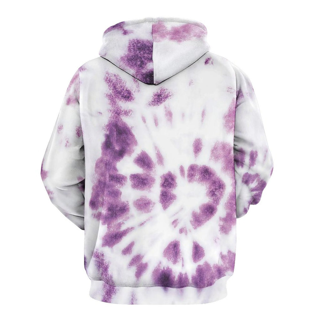NenntBriy - Double Hat Sweater Purple Tie-dye - Customized with photo&text