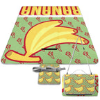 NenntBriy - Square Picnic Mat A Banana A T-shirt - Customized with photo&text