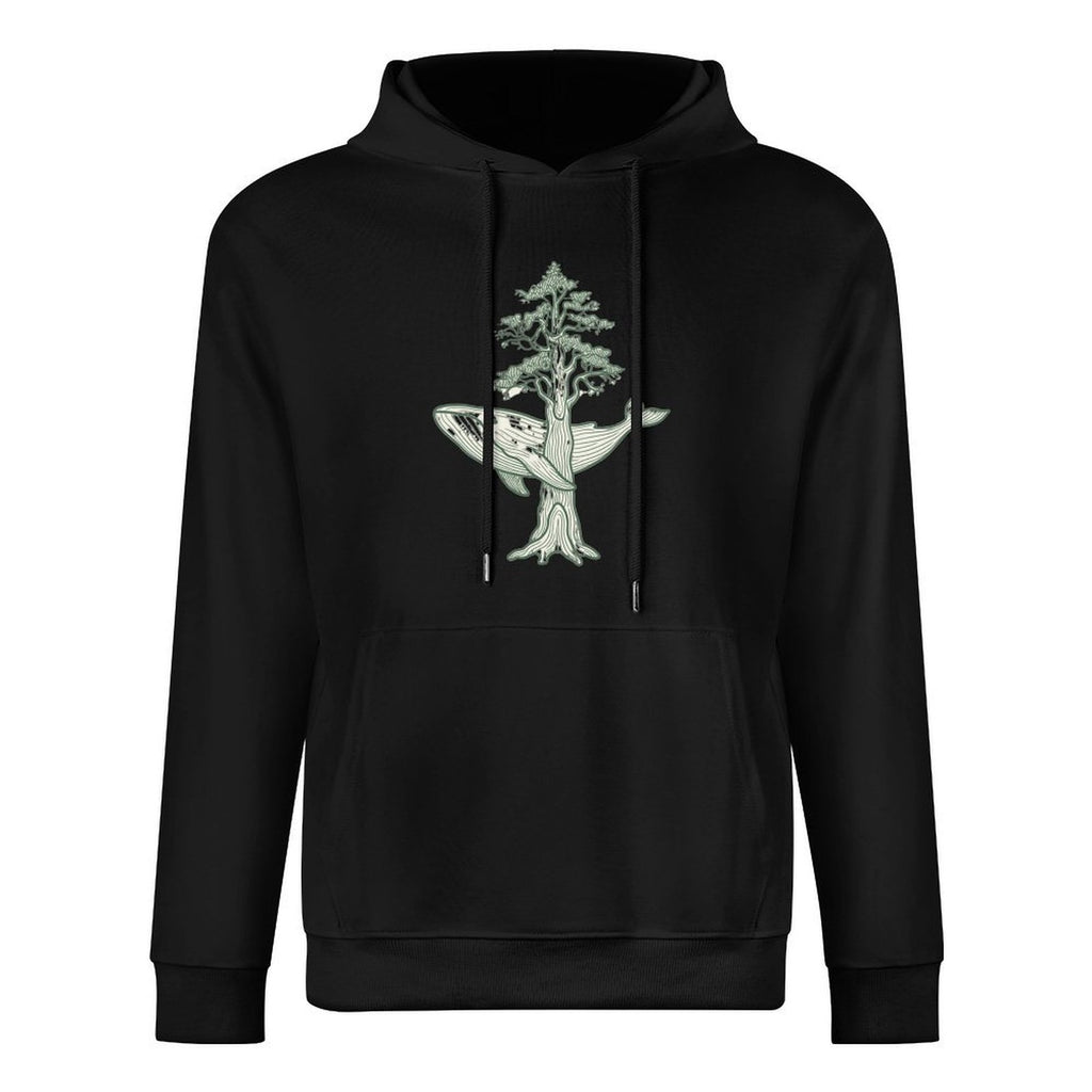 NenntBriy - Pure Cotton Hooded Sweater Vintage clip art from the 1980s - Customized with Photo&Text