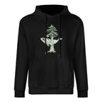 NenntBriy - Pure Cotton Hooded Sweater Vintage clip art from the 1980s - Customized with Photo&Text