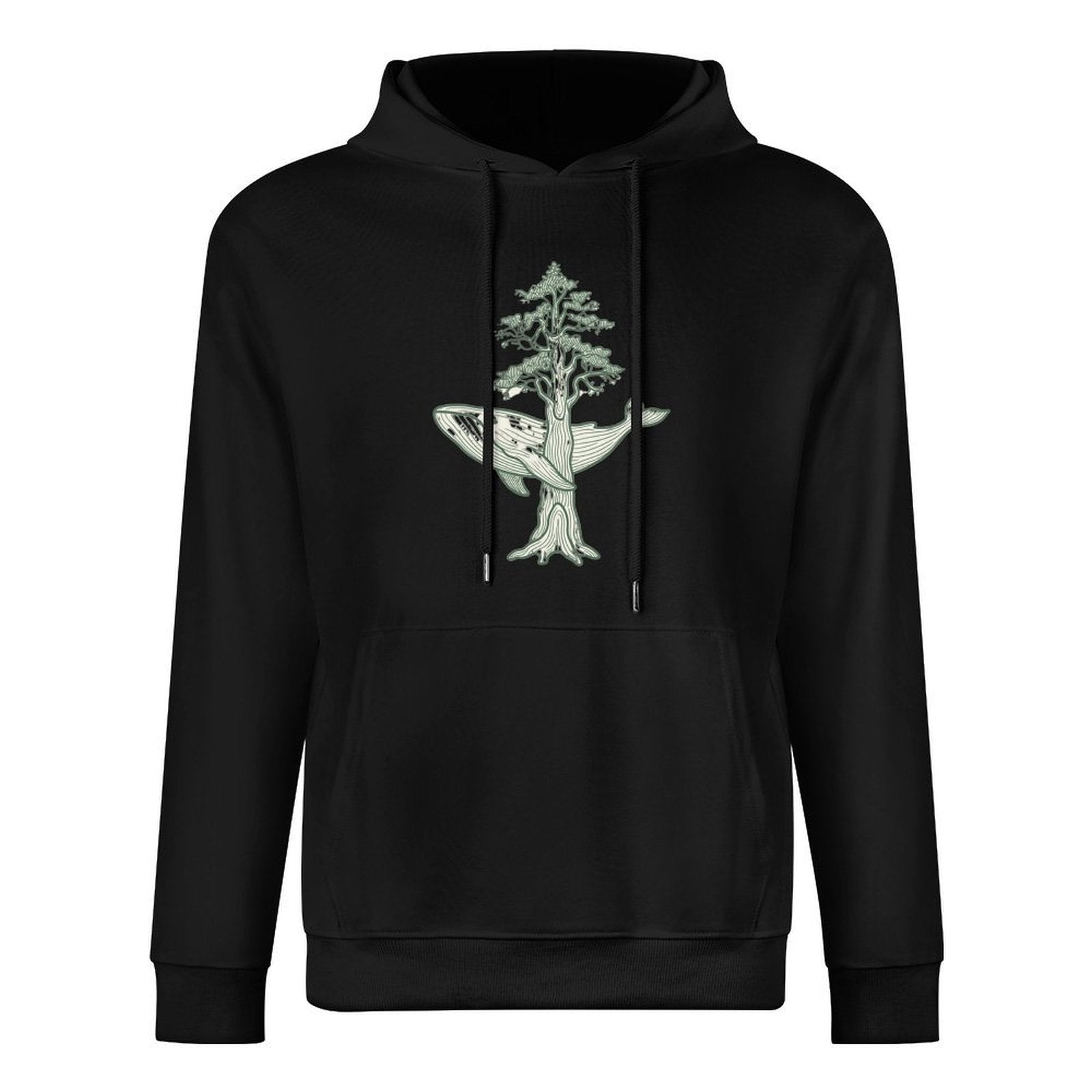 NenntBriy - Pure Cotton Hooded Sweater Vintage clip art from the 1980s - Customized with Photo&Text