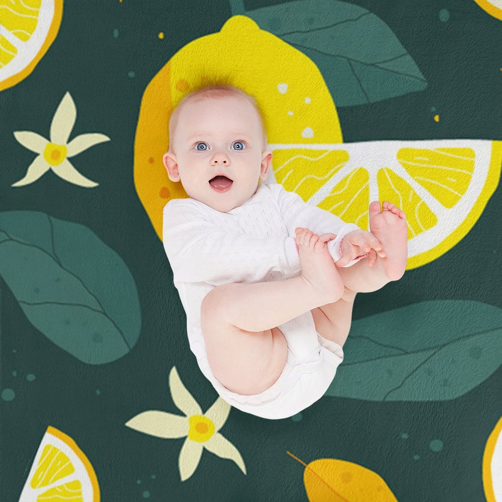 NenntBriy - Blanket round outdoor picnic mat - Customized with photo&text