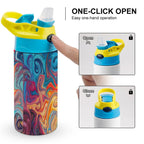 NenntBriy - Children's Water Cup Flowing Sci-fi Liquid Dazzle - Customized with photo&text