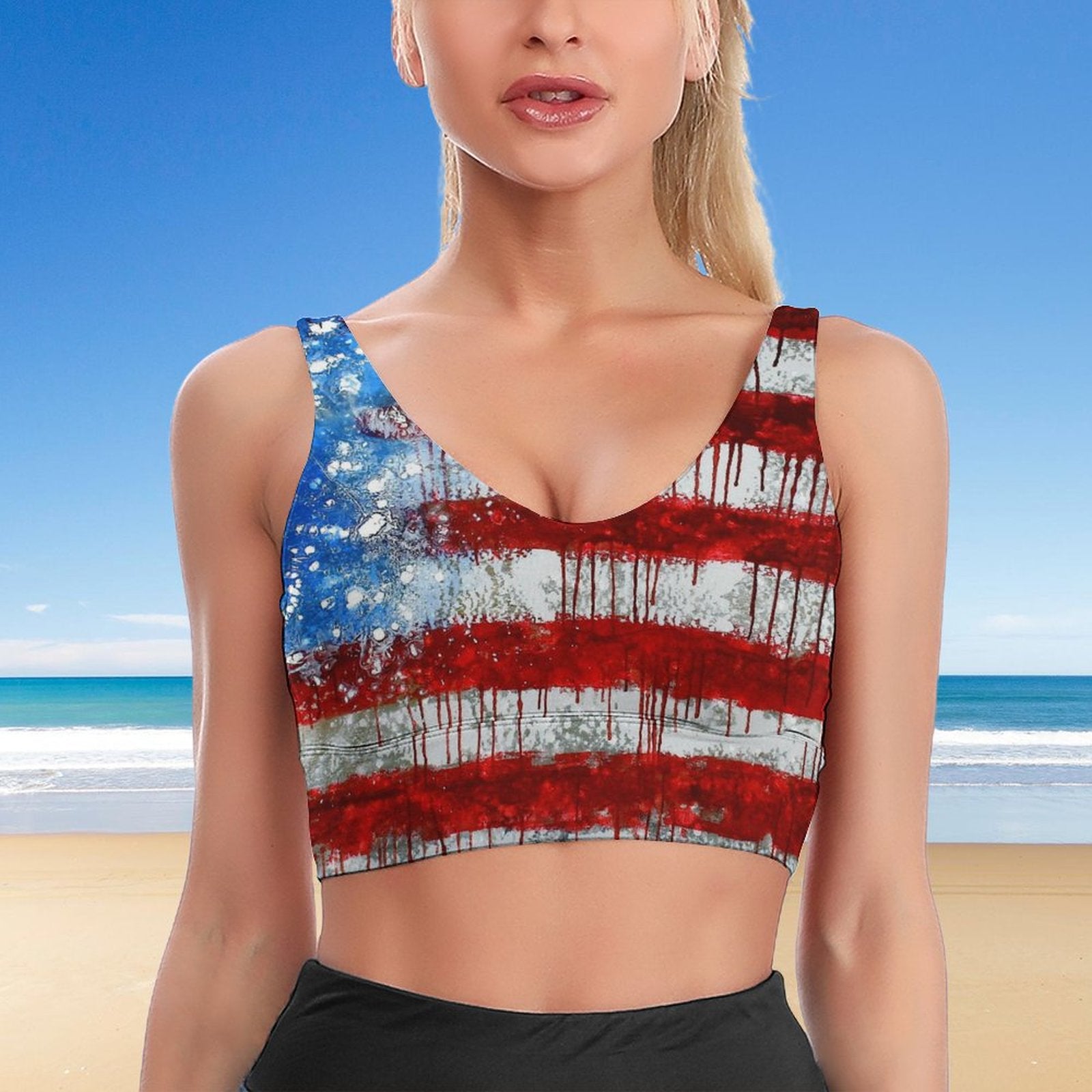 NenntBriy - Sports Bra  - Customized with photo&text