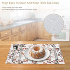 NenntBriy - PVC Table Mats 82PVC  - Customized with photo&text