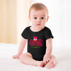 NenntBriy - Short Sleeved Baby Jacket Red, Octopus  - Customized with photo&text