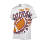 NenntBriy - Men's Short Sleeve T-Shirt Football - Customized with photo&text