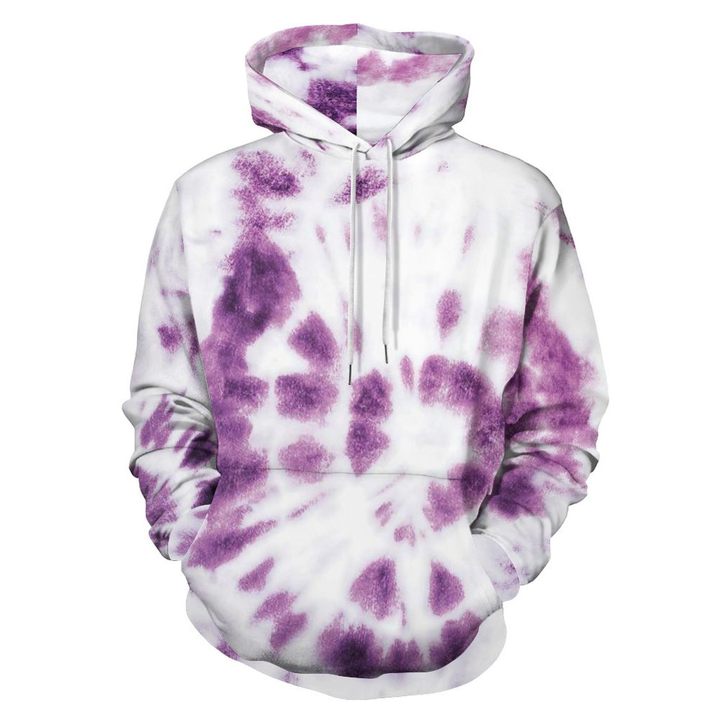 NenntBriy - Double Hat Sweater Purple Tie-dye - Customized with photo&text