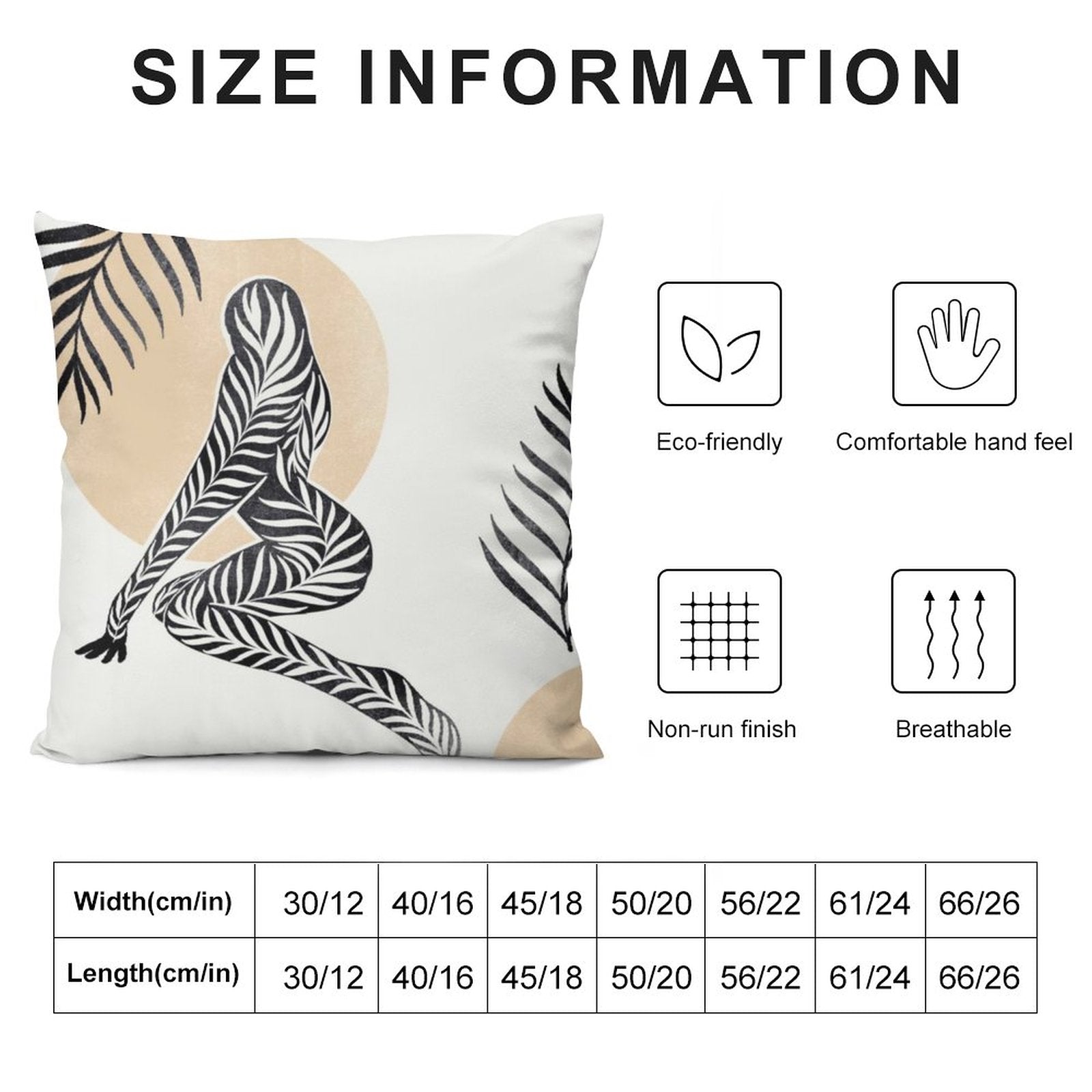 NenntBriy - Plush Pillow Case (double-sided Design) Girl Paintings Tree - Customized with photo&text