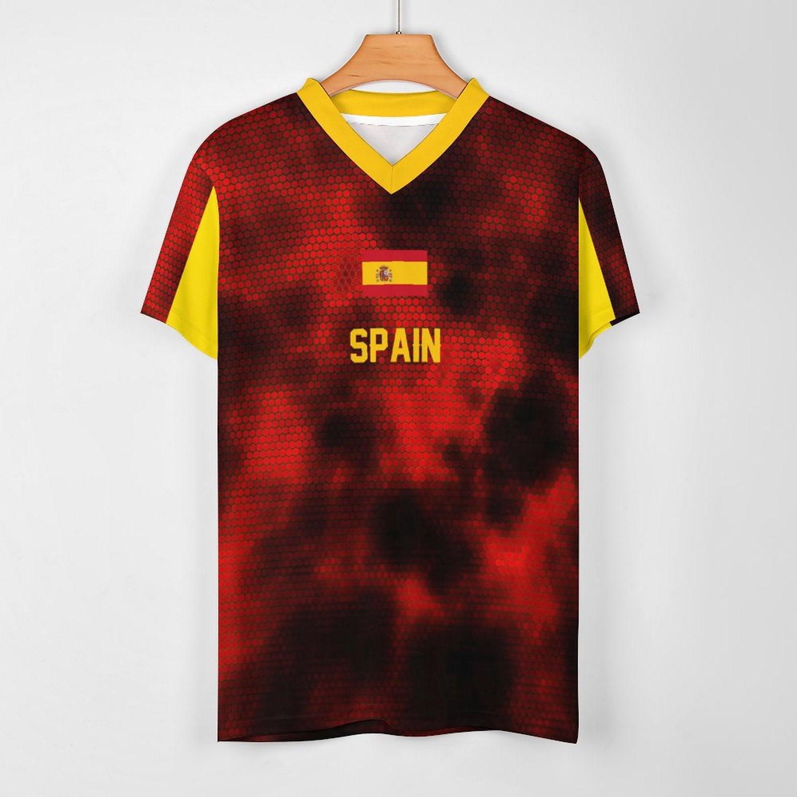 NenntBriy - Football Clothes Spain Flag - Customized with photo&text