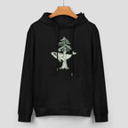 NenntBriy - Pure Cotton Hooded Sweater Vintage clip art from the 1980s - Customized with Photo&Text