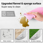 NenntBriy - Round Outdoor Picnic Mat Squint Bear - Customized with photo&text