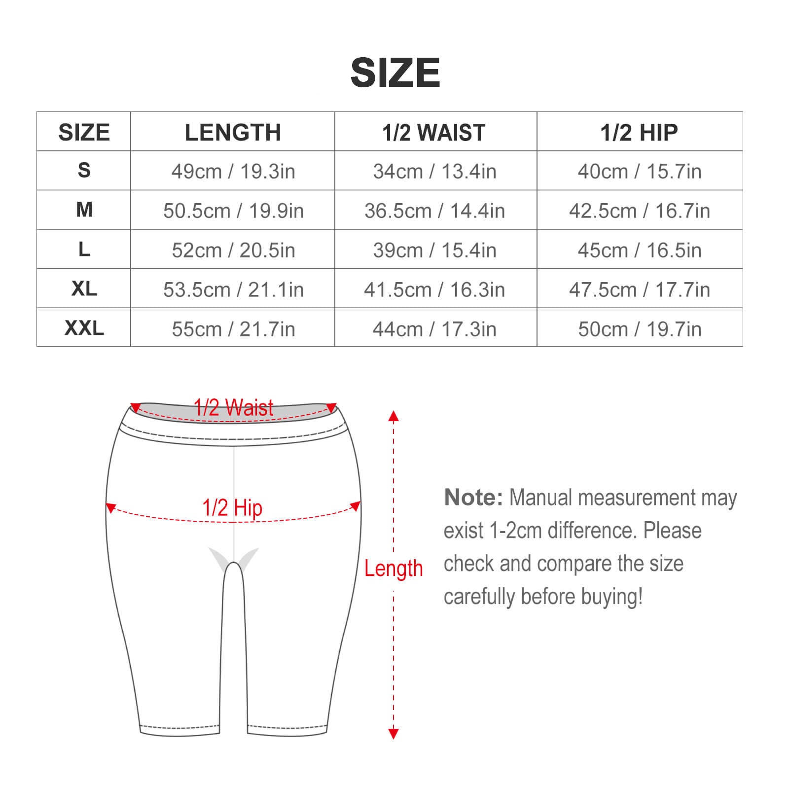 NenntBriy - Knee-Length Yoga Shorts Jamaica Women - Customized with photo&text