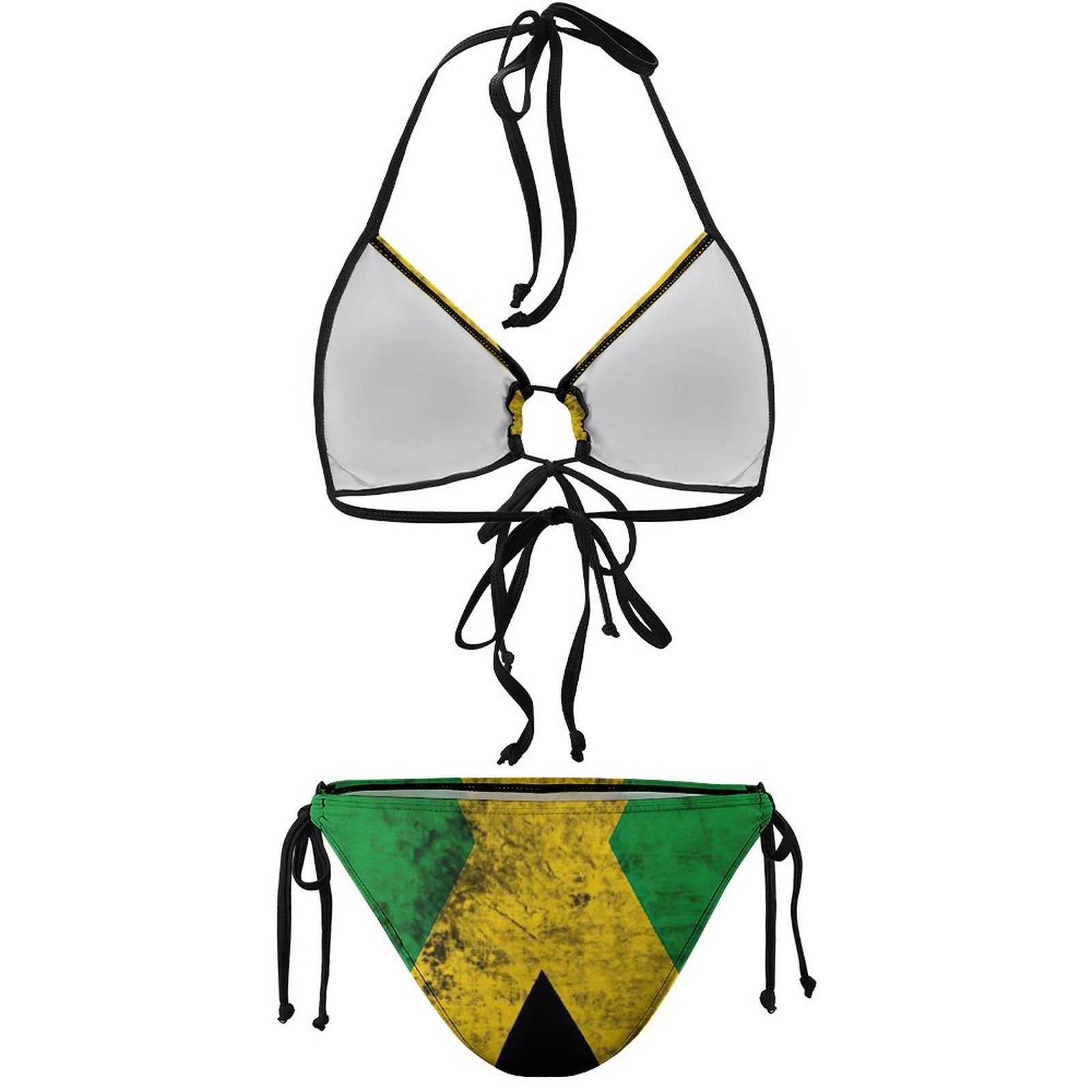 NenntBriy - Bikini Jamaica Flag - Customized with photo&text