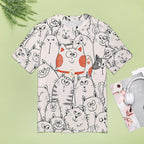 NenntBriy - Full Print T-shirt Smile Cat - Customized with photo&text