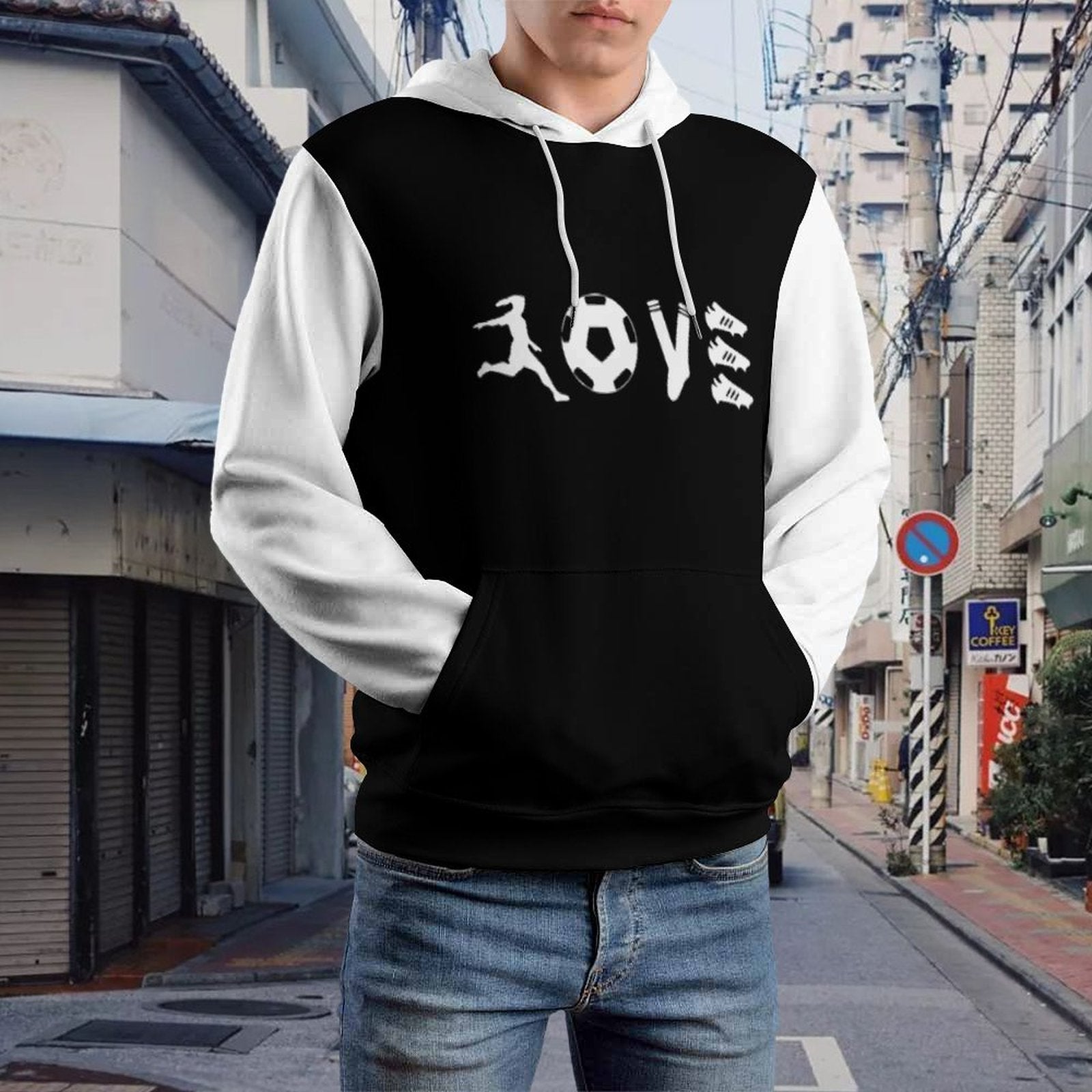 NenntBriy - Double Hat Sweater Soccer Girl - Customized with photo&text