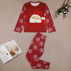 NenntBriy - Children's Pajama Suit Christmas Snow  - Customized with photo&text