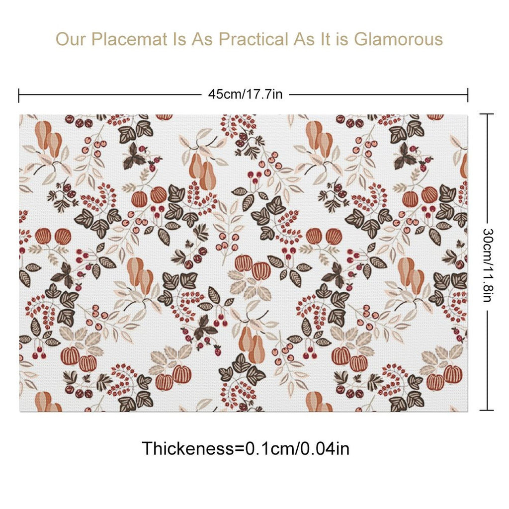 NenntBriy - PVC Table Mats 82PVC  - Customized with photo&text