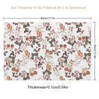 NenntBriy - PVC Table Mats 82PVC  - Customized with photo&text