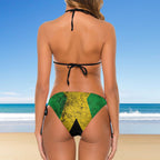 NenntBriy - Bikini Jamaica Flag - Customized with photo&text