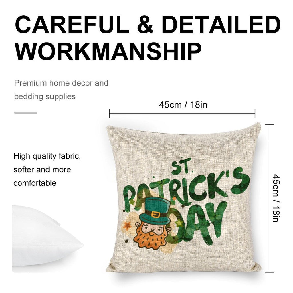 NenntBriy - Custom Linen Pillow Case St - Customized with photo&text