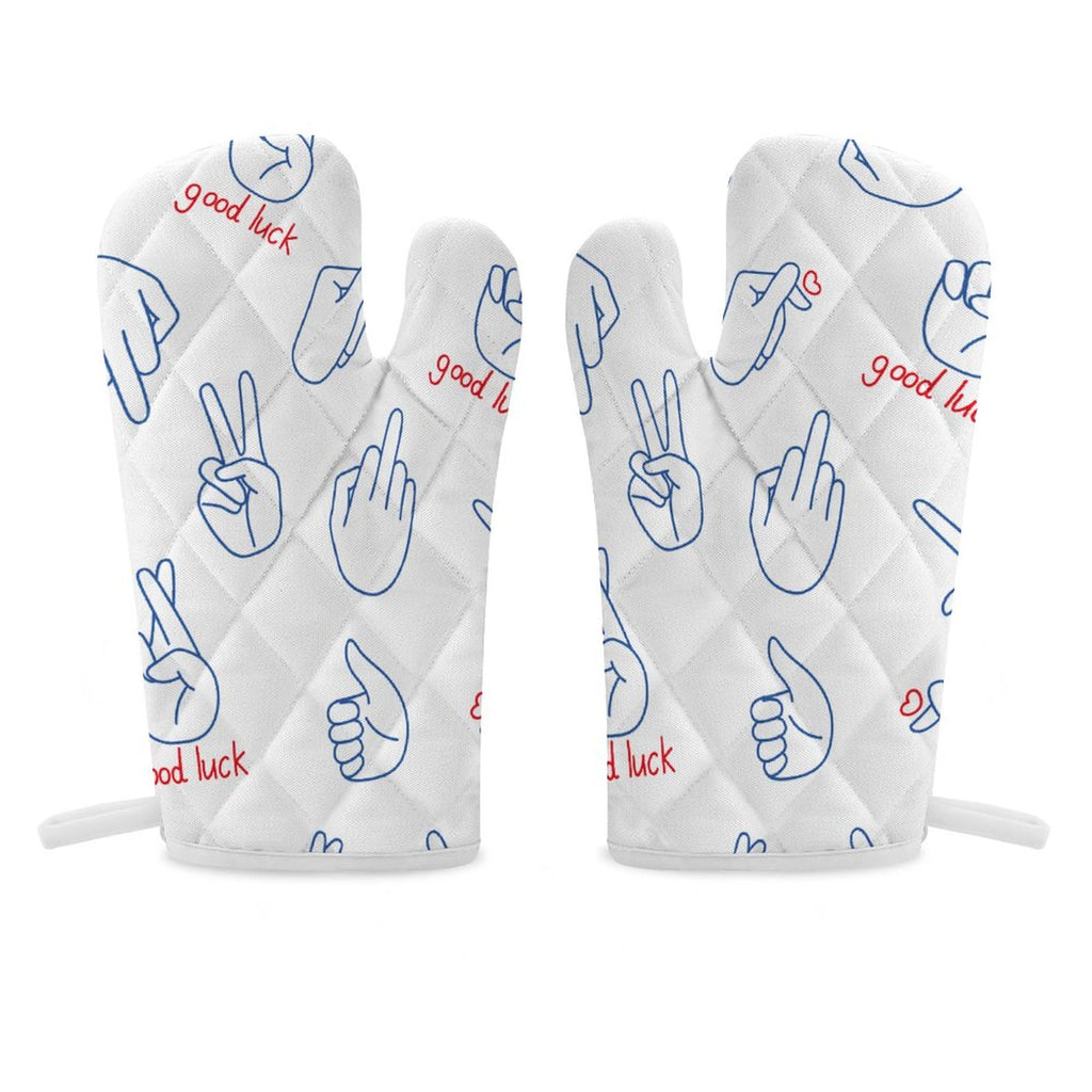 NenntBriy - Thermal Gloves Tile Decorative Patterns for Various Gestures - Customized with photo&text