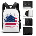 NenntBriy - 17 Inch Shoulder Backpack  - Customized with photo&text