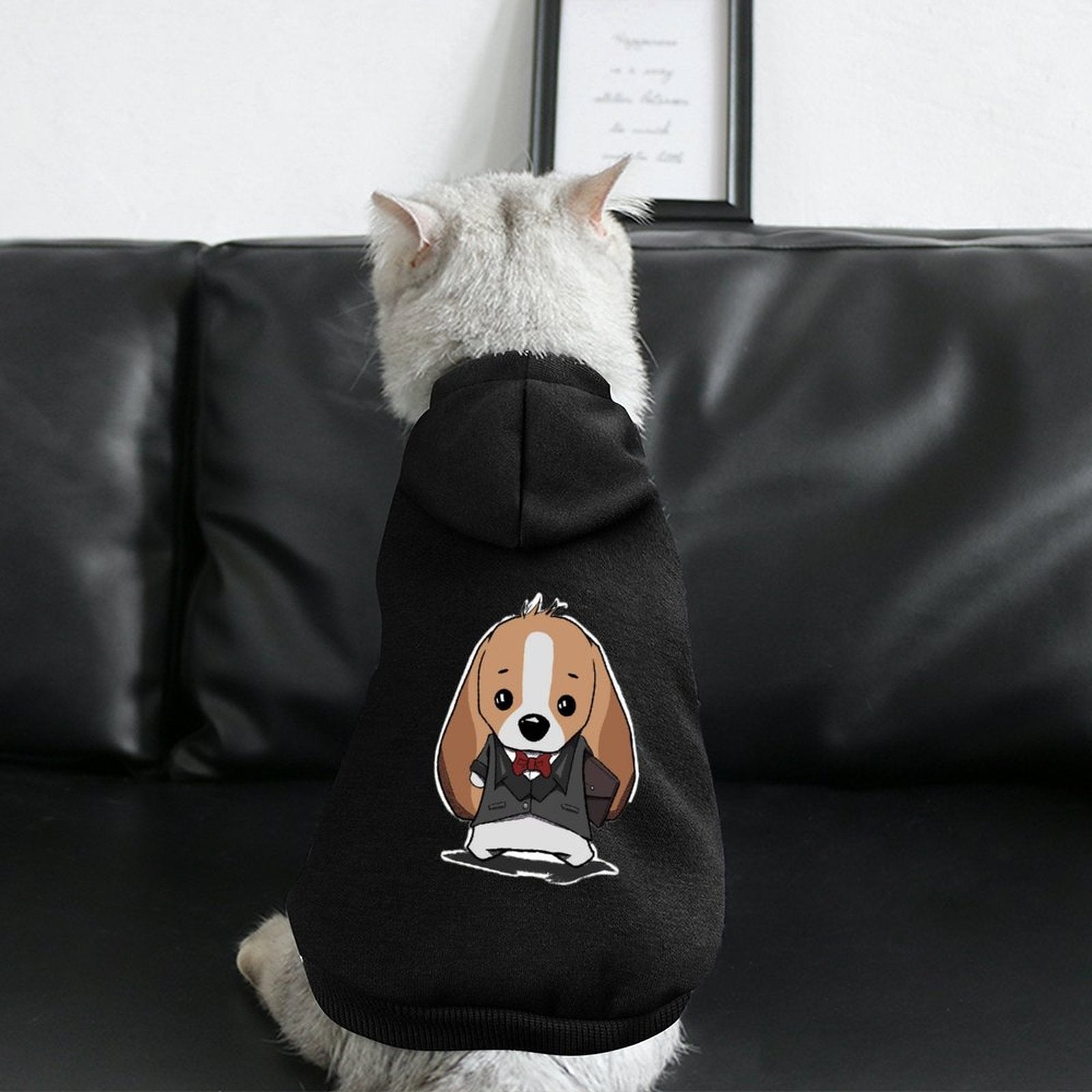 NenntBriy - Pet Suit with Hat A Dog in A Suit - Customized with photo&text