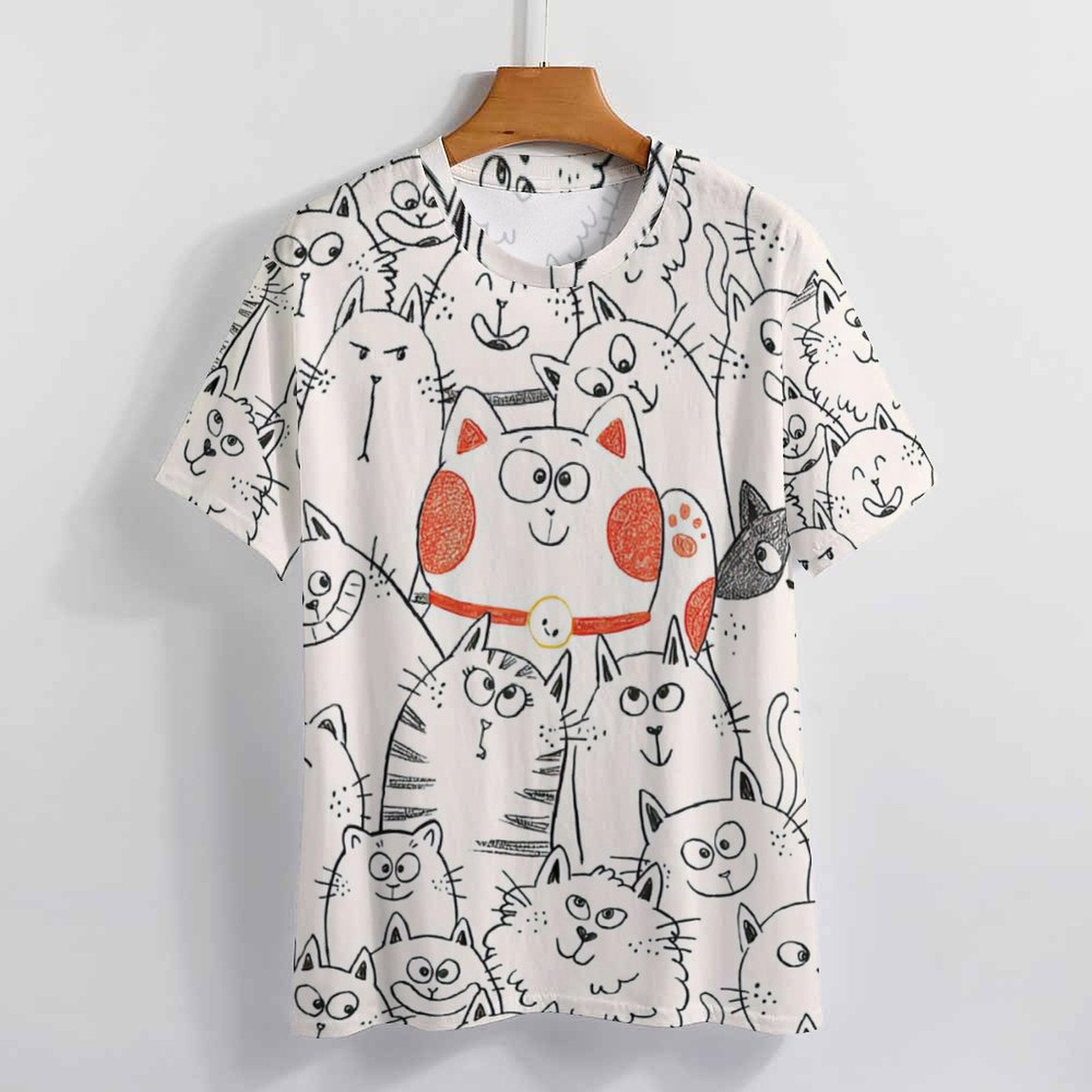 NenntBriy - Full Print T-shirt Smile Cat - Customized with photo&text