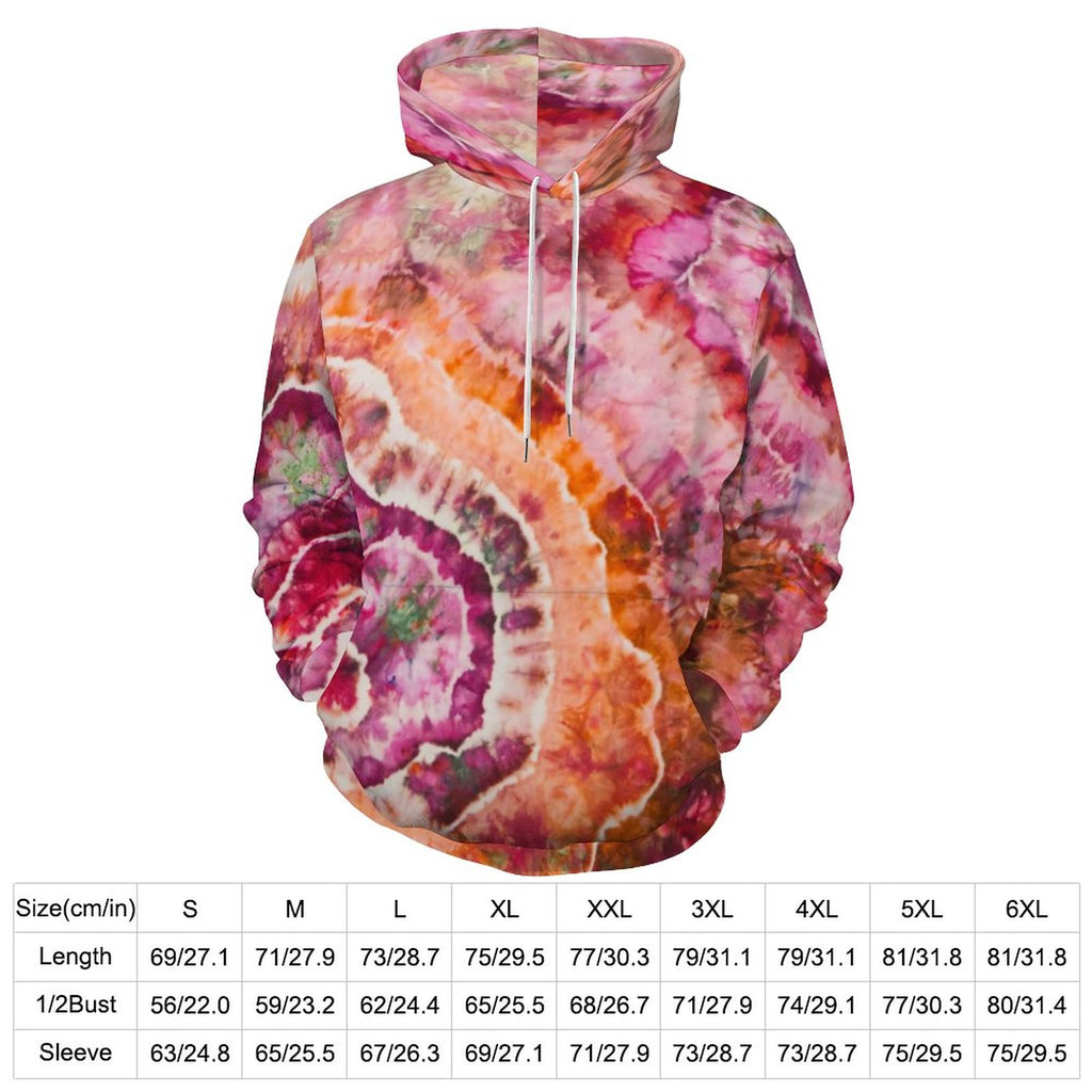 NenntBriy - Double Hat Sweater Blooming Tie Dye - Customized with photo&text