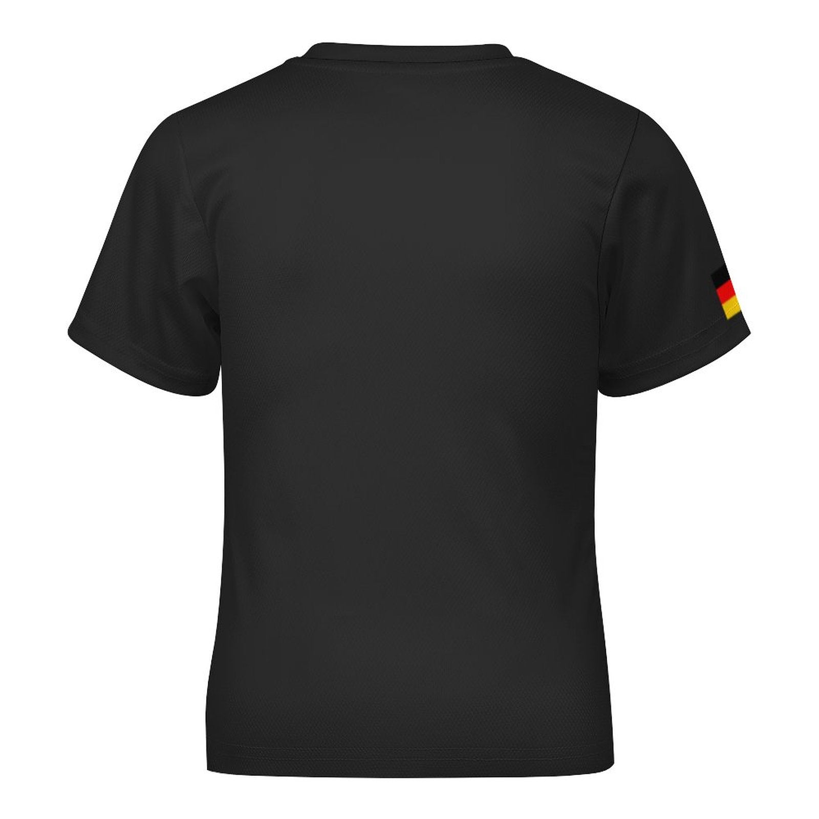 NenntBriy - Children's T-shirt World Cup Qatar 2022 Germany Flag  - Customized with photo&text