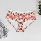 NenntBriy - Women's Lace Underwear Food Doughnut Pattern - Customized with photo&text