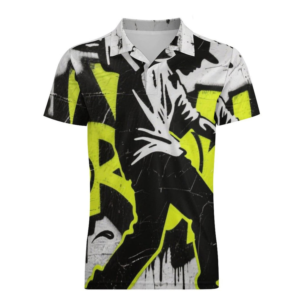NenntBriy - Polo Shirt Hip-hop punk style artwork - Customized with Photo&Text