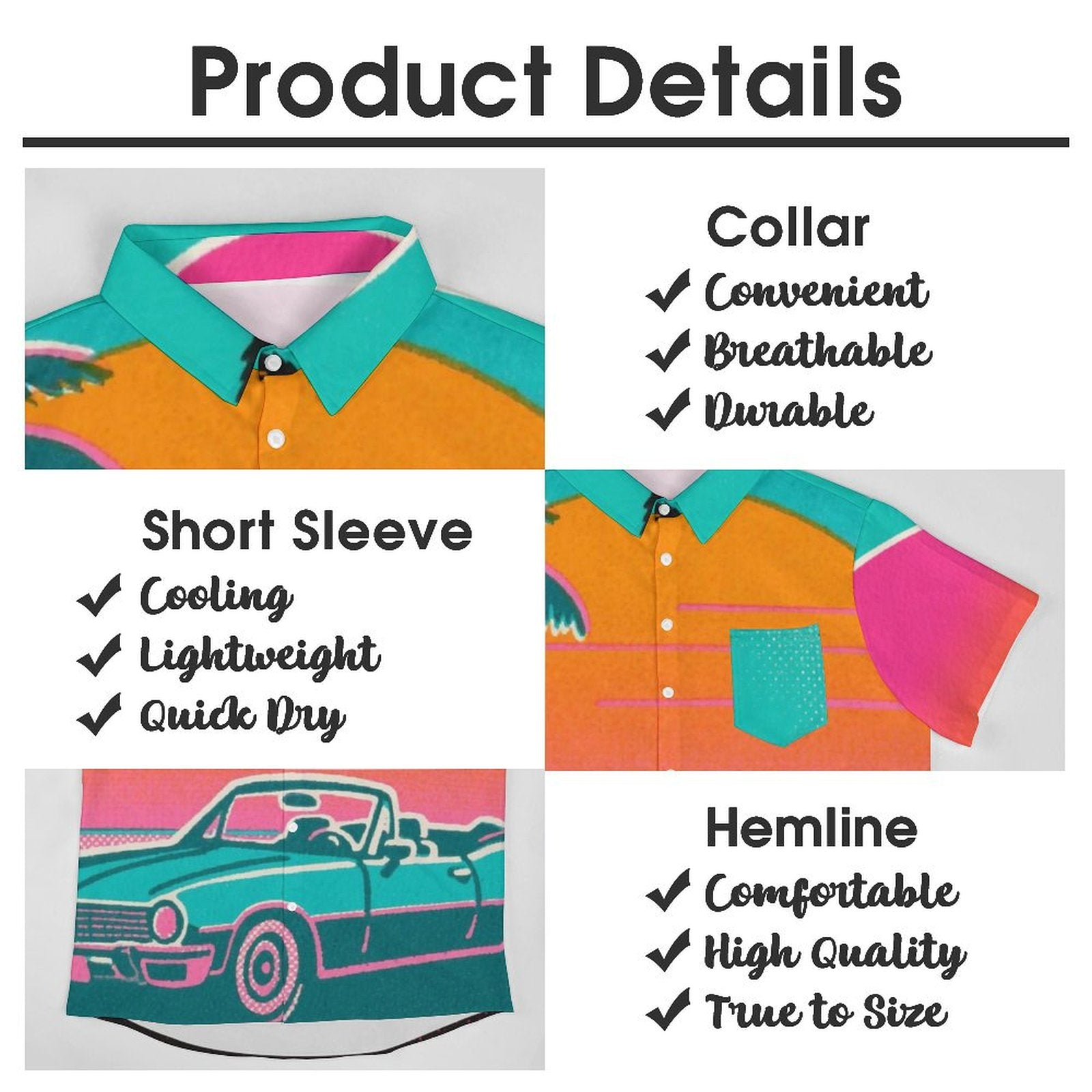 NenntBriy - A Short Sleeved Shirt Vintage clip art from the 1980s - Customized with Photo&Text