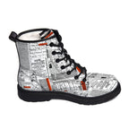 NenntBriy - Adult Full-print Boots for Men And Women Newspaper - Customized with photo&text
