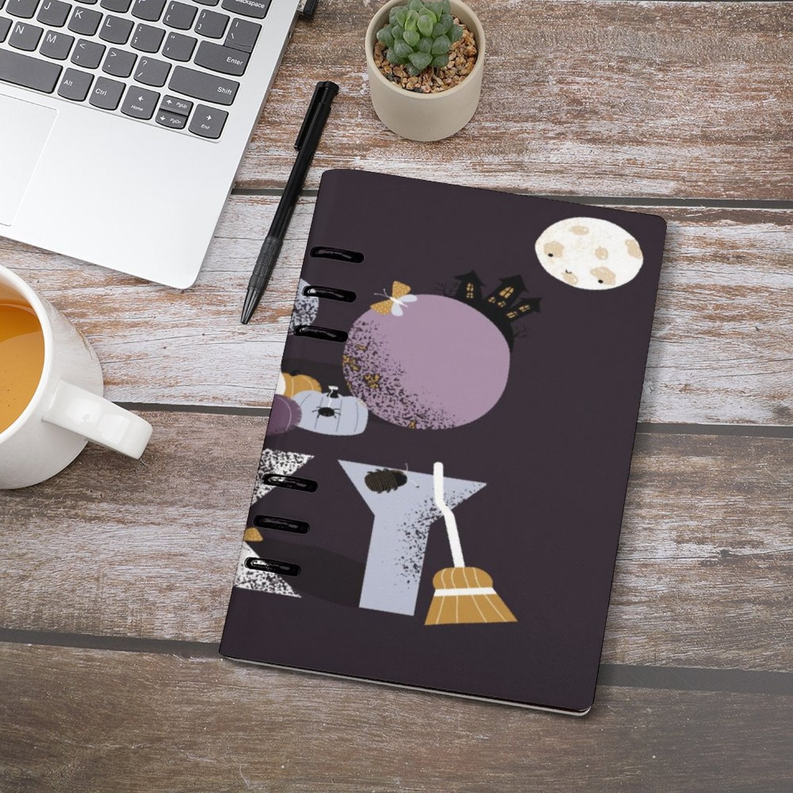 NenntBriy - Notebook Spooky, Halloween - Customized with photo&text