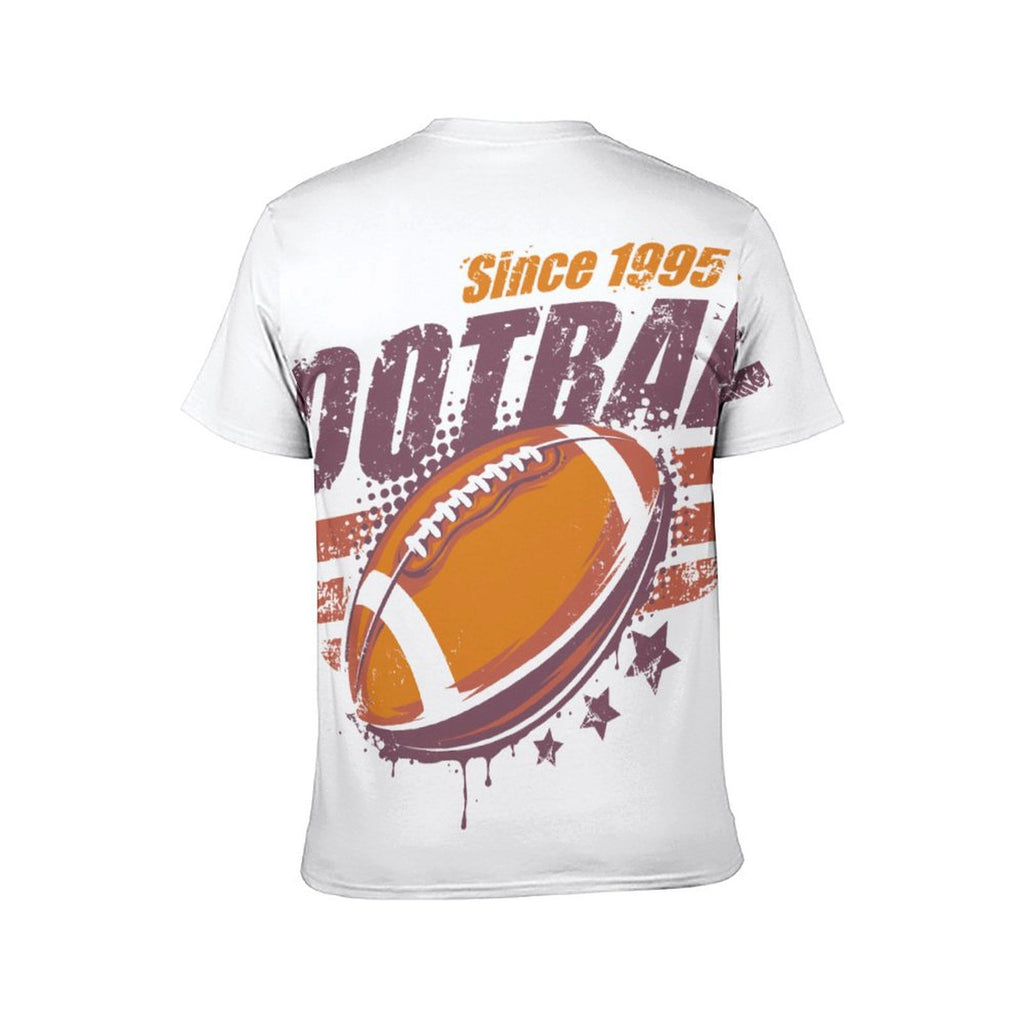 NenntBriy - Men's Short Sleeve T-Shirt Football - Customized with photo&text