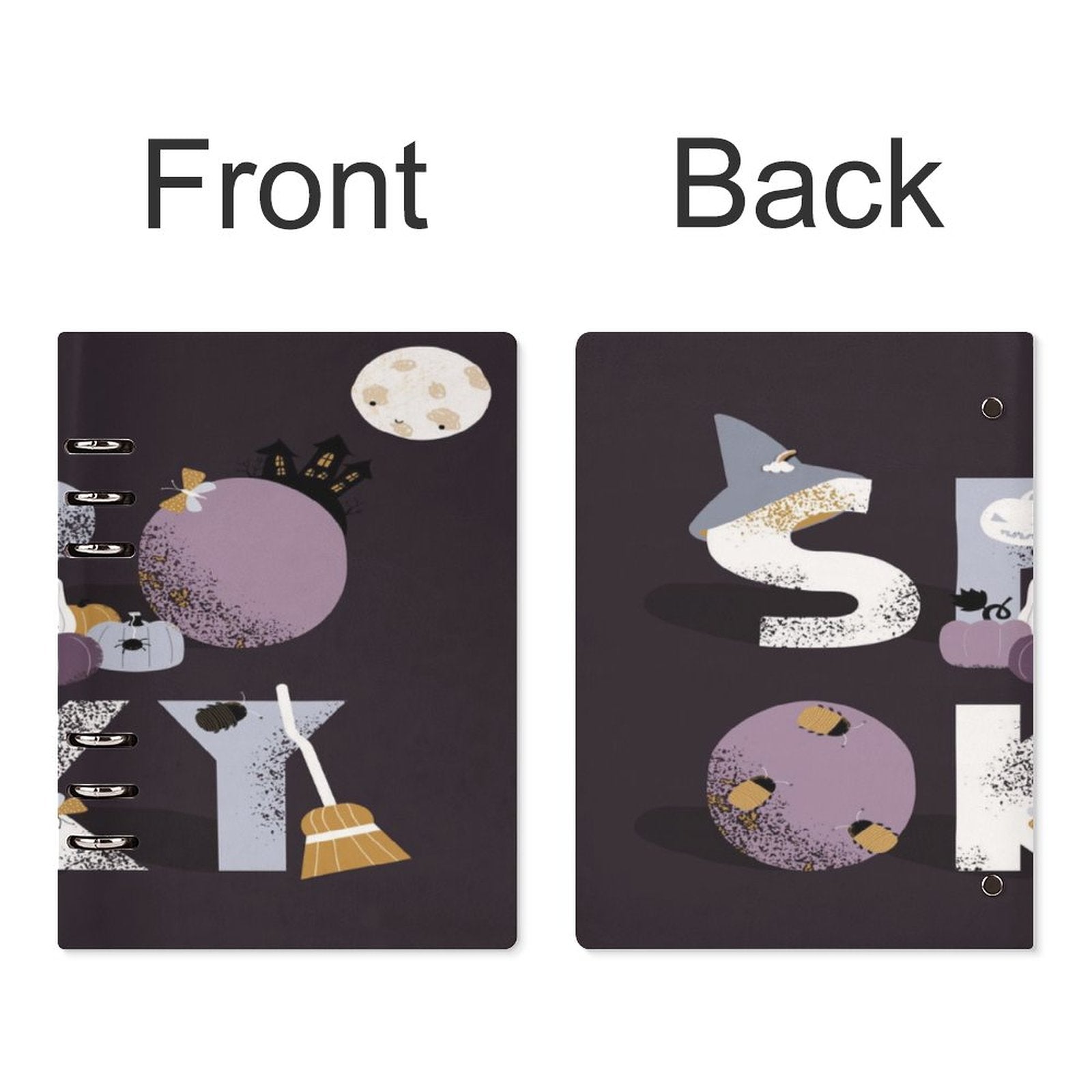 NenntBriy - Notebook Spooky, Halloween - Customized with photo&text