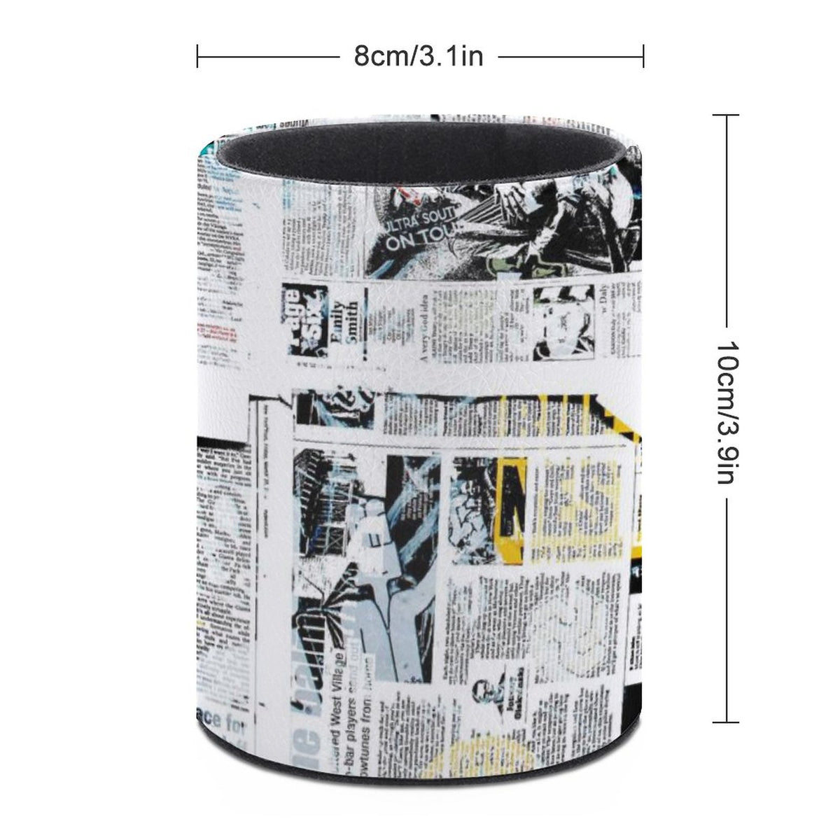 NenntBriy - Pen Holder Newspaper  - Customized with photo&text