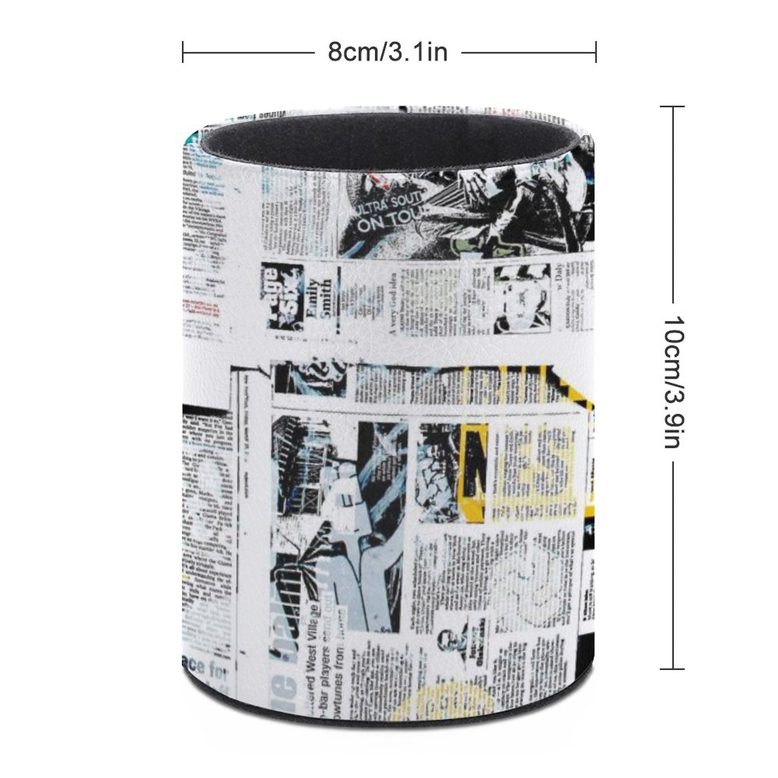 NenntBriy - Pen Holder Newspaper  - Customized with photo&text