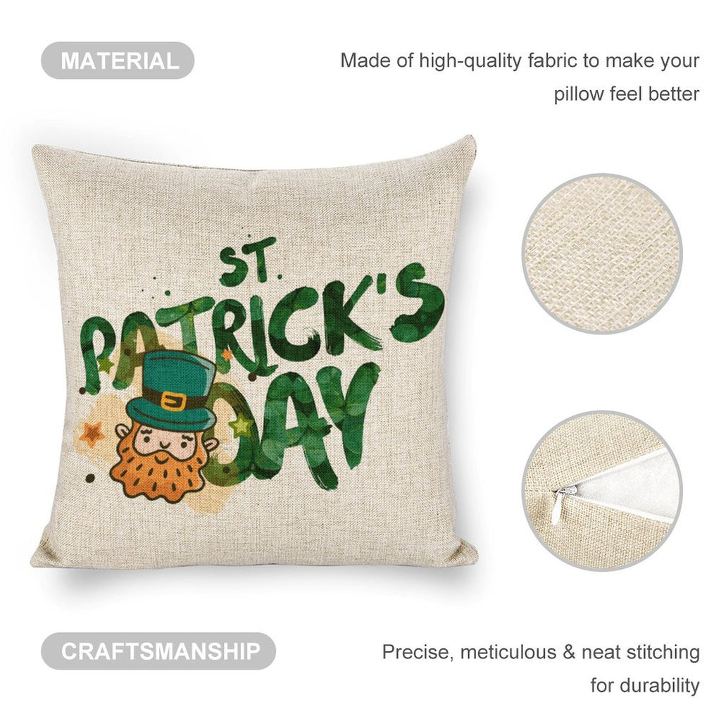 NenntBriy - Custom Linen Pillow Case St - Customized with photo&text