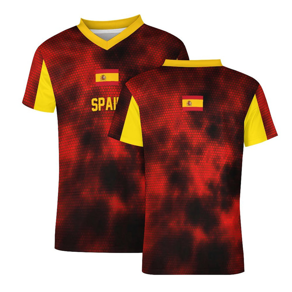 NenntBriy - Football Clothes Spain Flag - Customized with photo&text