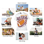 NenntBriy - Men's Short Sleeve T-Shirt Football - Customized with photo&text