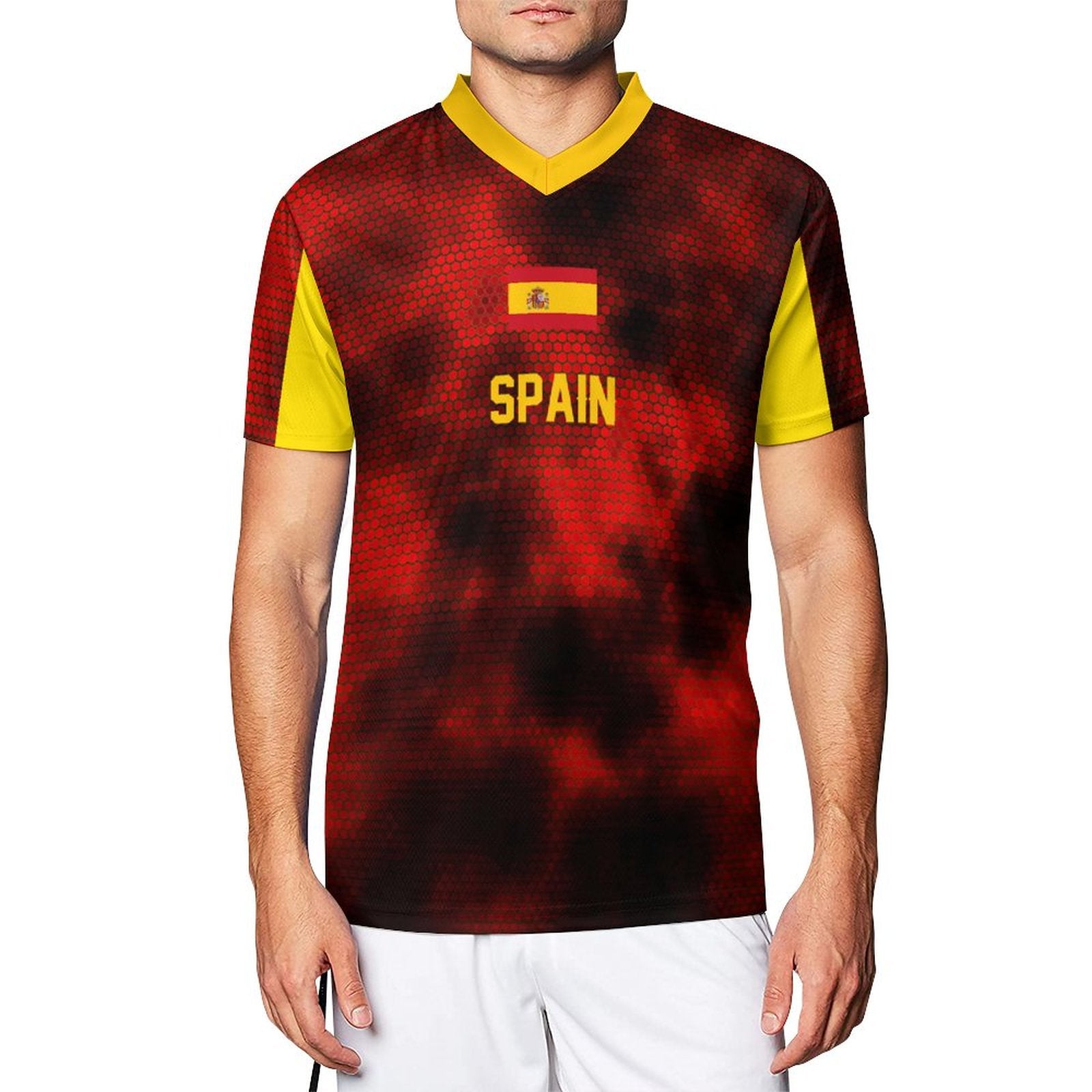 NenntBriy - Football Clothes Spain Flag - Customized with photo&text