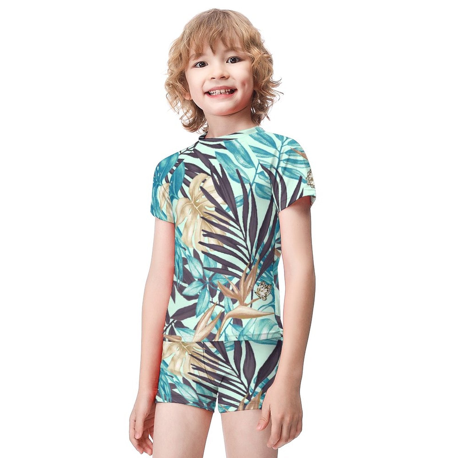 NenntBriy - Boy's Swimsuit Plant  - Customized with photo&text